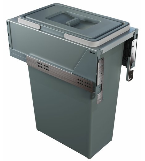 Odpadkový koš na tříděný odpad, výsuvný, 35 L, 35 cm, Elletipi PBR A4230A