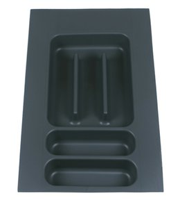 Příborník Elletipi UPPO R130, pro zásuvku 30 cm, plastový,černý